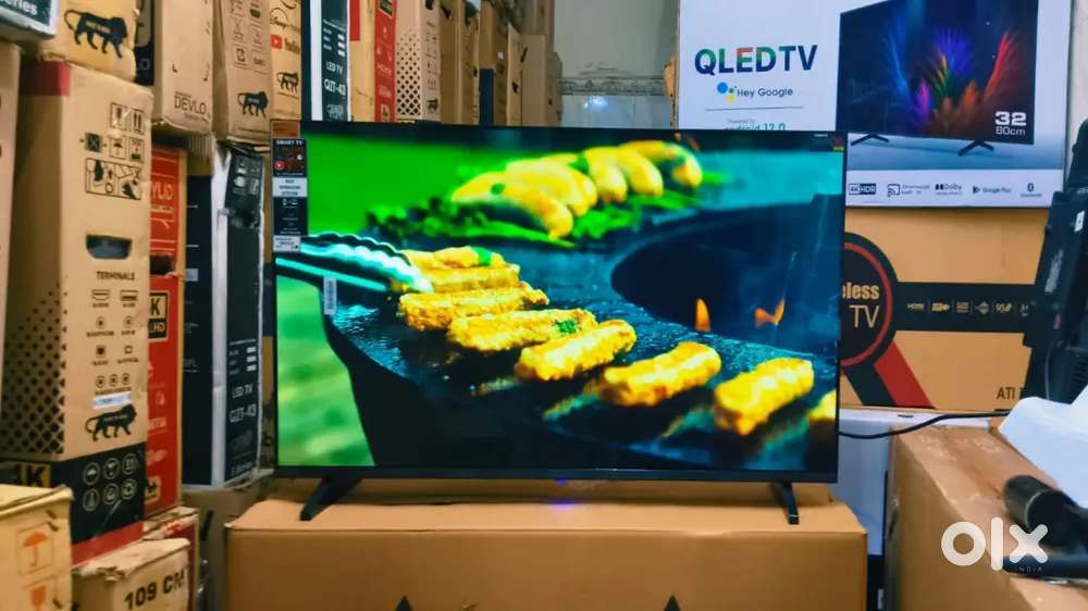40 INCH SMART ANDROID 4K LED TV ( SOUNDBAR MODEL IS BEST )