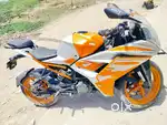 KTM200cc motorcycle