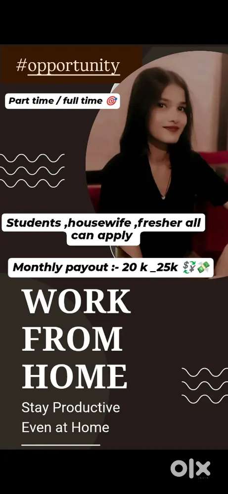 WORK FROM HOME OPPORTUNITY
