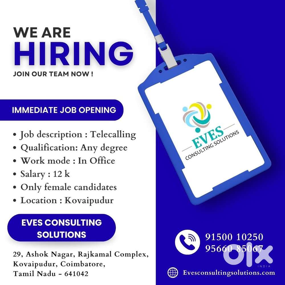 Telecalling jobs avaiable