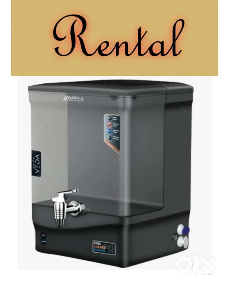 Water purifier available on rent