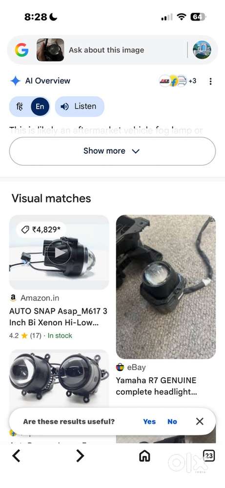 R15v4M top model main headlight contact me sale, Main Adelaide