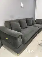 Grey colour sofa