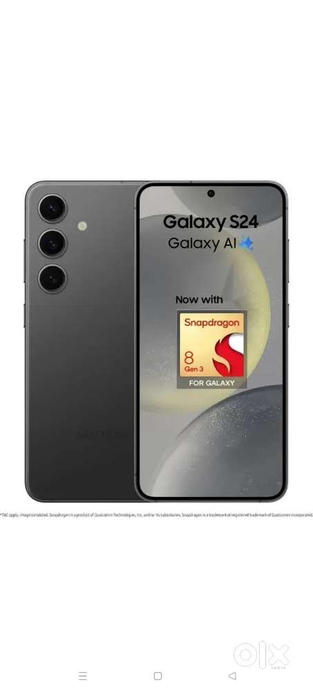 Samsung s24       8/128 only box open Kiya h fon ko on tak nhi kiya