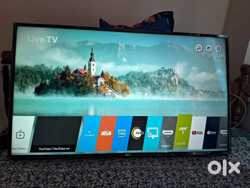 Lg led  49 Inc smart led android running condition it's look new