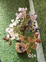 Seven Chakra Crystal Tree