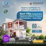 1400 SQ,FEET 60 LAKHS!3 BHK VILLAS THRISSUR