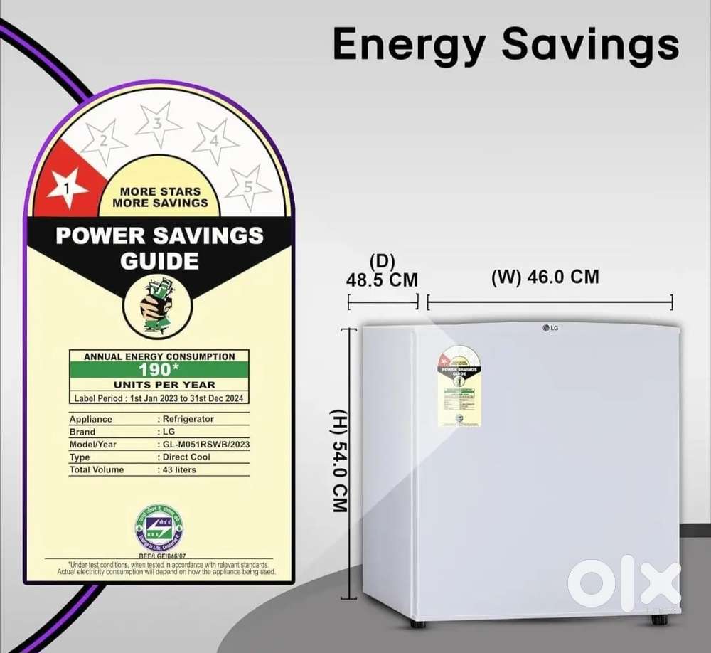 Sale LG Mini refrigerator- 43 Ltr