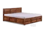 Navratri biggest offer buy new double bed withbox 7499/- EMI available