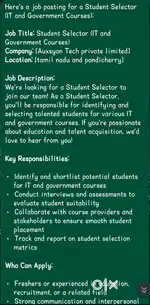 Student selector