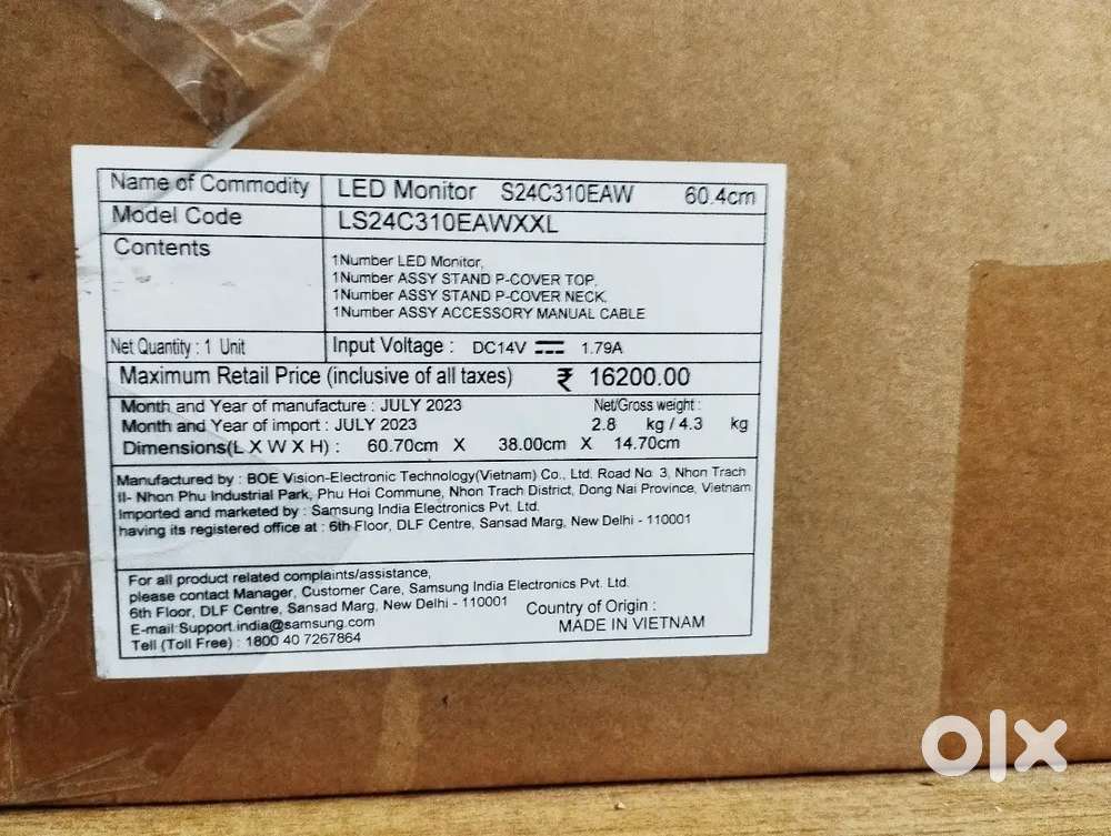 Samsung 24-inch LED Monitor