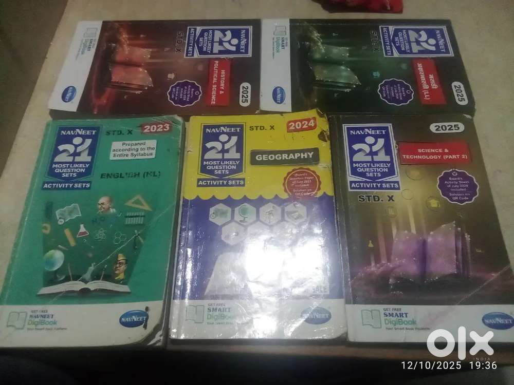 Navneet 21 MLQ sets (2023- 24 & 25) Almost new