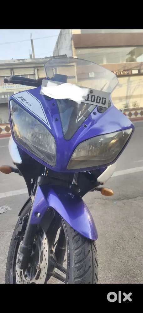 R15 v2 blue colour with VIP number 1000