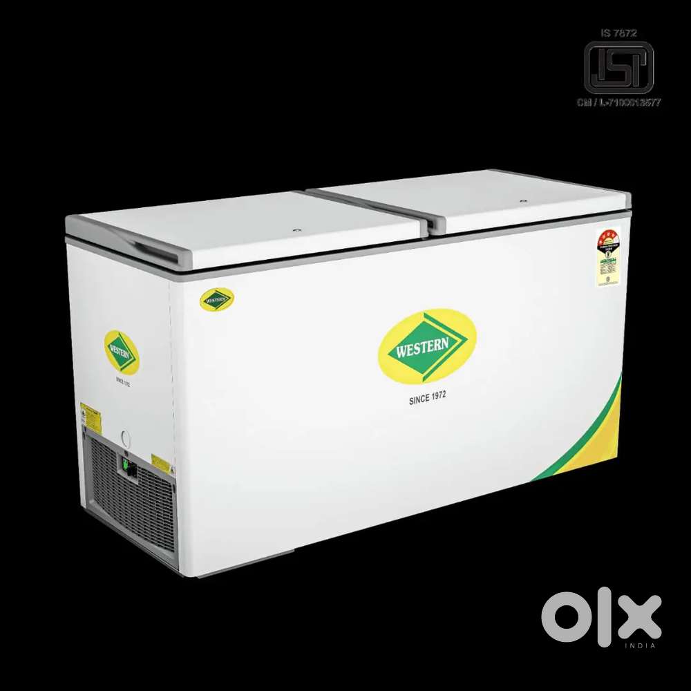 Western 500ltr. Double door freezer 2024 model