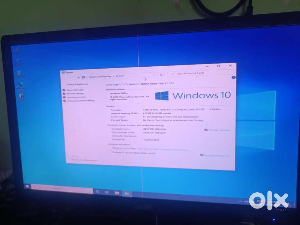 H.P computer