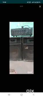 Ahuja 120 amplifier 2 hauja boxess