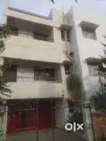 3bhk house with garden, 24 hr water