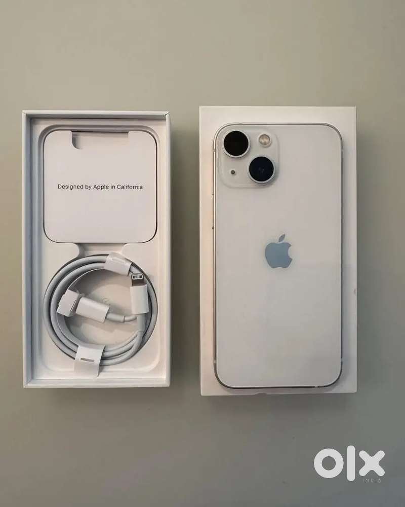 iPhone 13 mini,256GB 100%battery health starlight