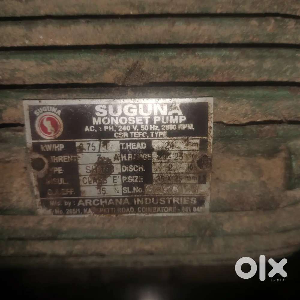 Boer well moter best condition