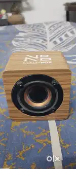 NB NOIZZYBOX Cube XS Premium Wood Finish Bluetooth speaker 5W HD SOUND