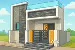 2bhk house with low budget