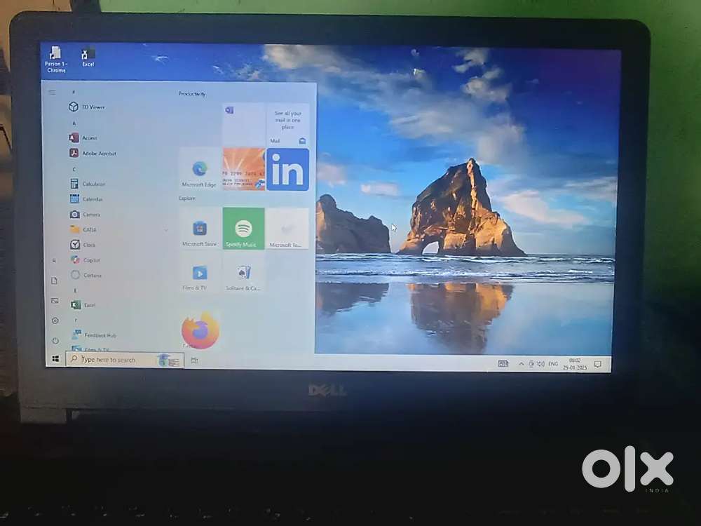 DELL 3565 AMD A6 7Th Gen 8Gb RAM 256-SSD