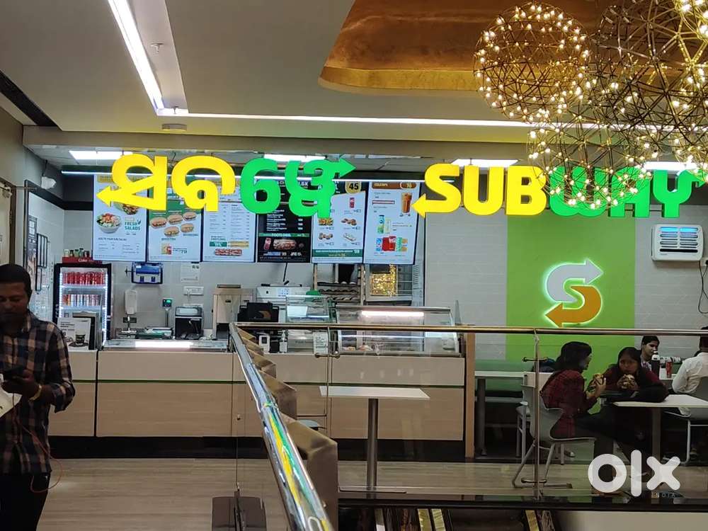 Subway in kalpna , IRC , janpatha , Esplanade