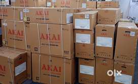 AKAI SPLIT AC 100% copper with pipe with bill and warranty 10 years