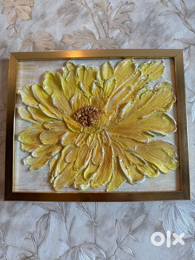 Soul bloom 3d sculpture painting