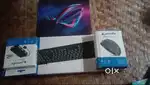 Prodot keyboard+Mouse+USB hub+ROG Mousepad (Barnd NEW