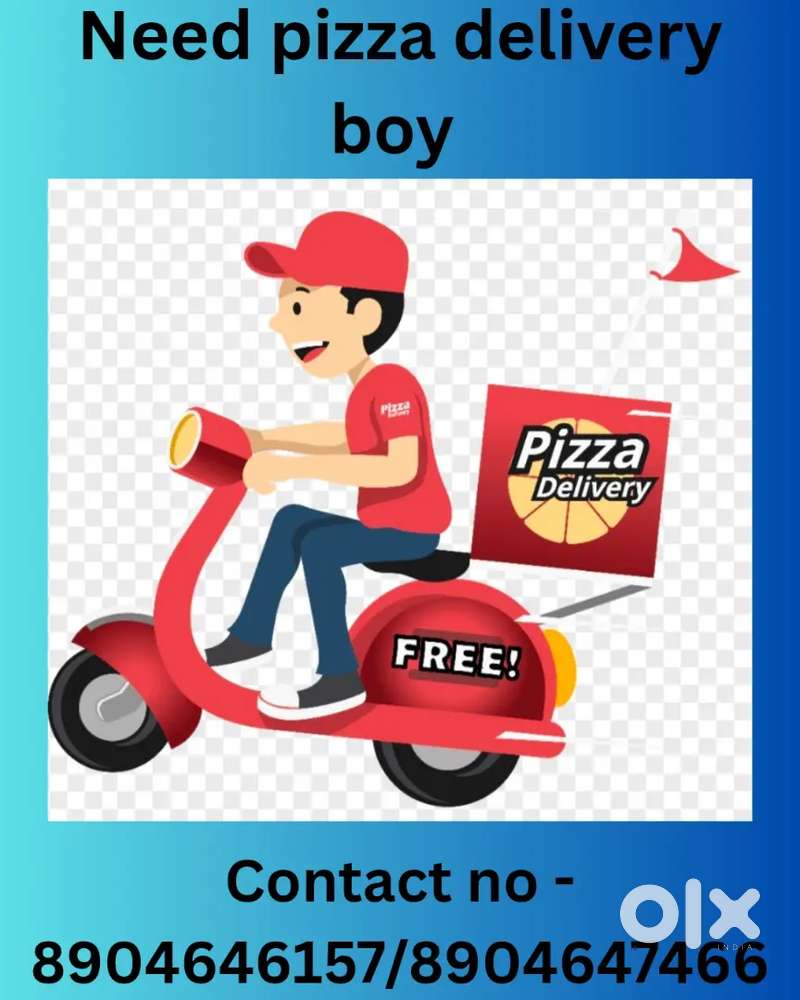 We are looking for pizza food delivery person ¹¹