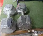 Hexa Dumbbell 90 rs per kg All Gym Equipment Treadmill Exercise Cycle