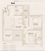 2BHK Semi-Furnished Flat for Rent in Brooklyn, Pride World City, Pune