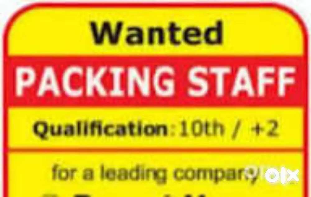 Wanted m/f counter staffs / packing staffs