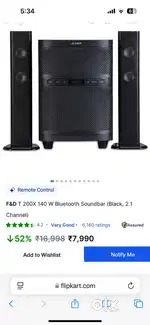 F&d Home Theater T-200x