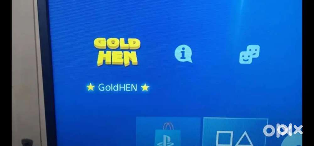 PS4 500 gb fat model with goldhenn ultimate game v12.00