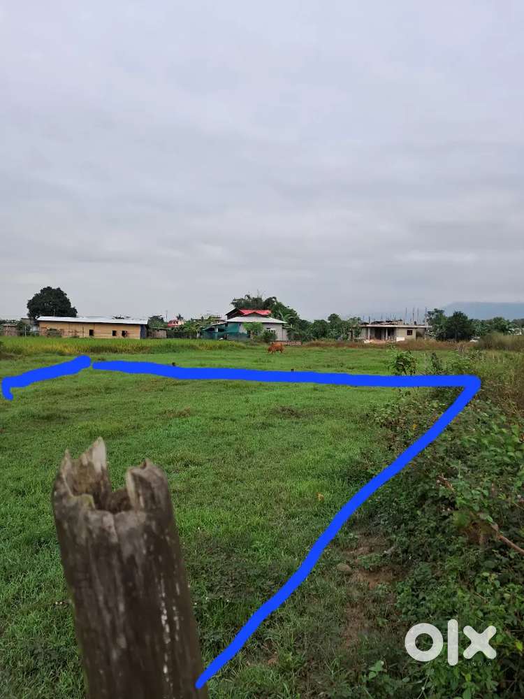 Residential plot for sale at naga united village price negotiable.