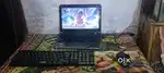 Laptop in best condition with keyboard mouse and mousepad free