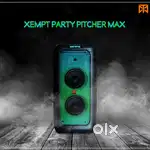 Xempt Party pitcher Max (2 speakers)