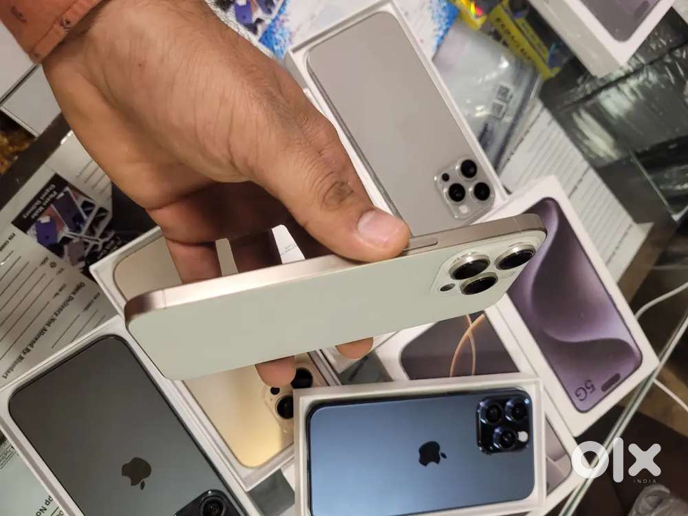 IPHONE 15 PRO MAX WITH WARRANTY BILL ALSO AVAILABLE REFURBISHED PEICE