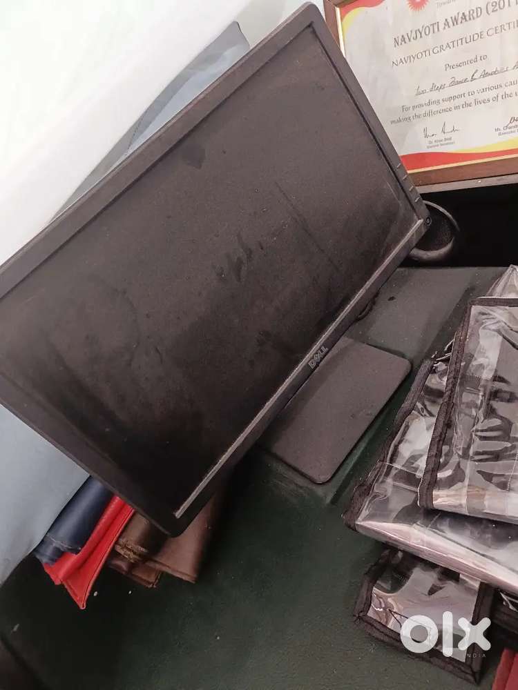 Computer desktop with cpu