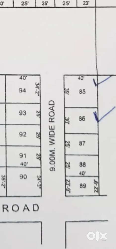 Plot 2760sqft very near to city & schools