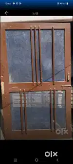 Wooden door and window
