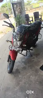 Red colour single hand with new tyres