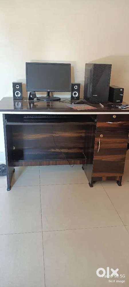 Computer table chair and computer