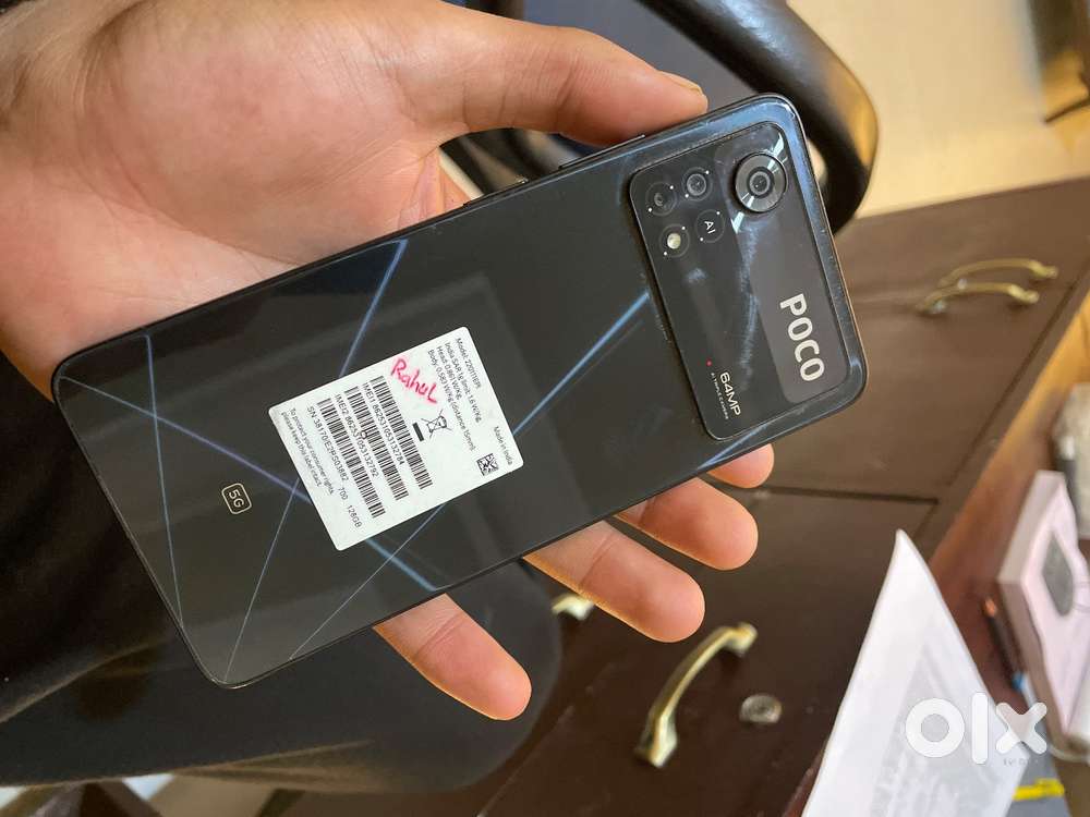 Poco x4 pro 5g (6 gb ram ) 128 gb storage