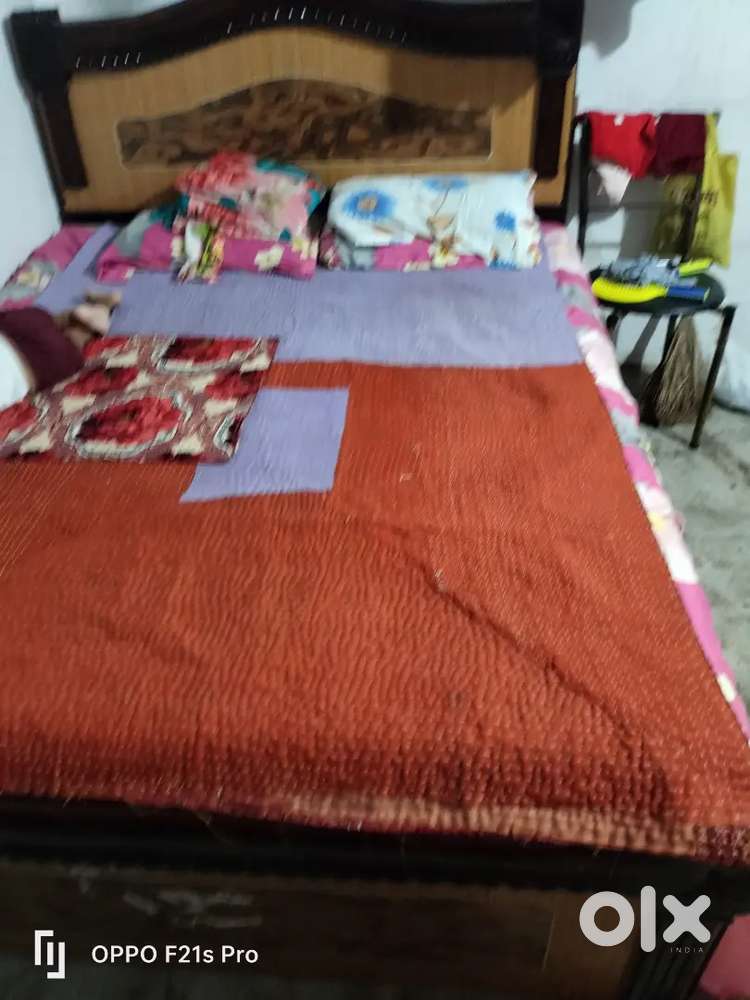 Pure sagwan bed king size