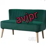 New four leg designer restaurant furnitures cafe sofa lounge sofa