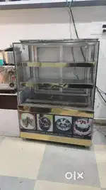 3 feet Air Cooling Golden Model and Hot Counter