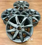 15inch Tata Bolt Manza Tiago OEM Alloy Wheels Set of 4 lite used
